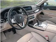  ?? BMW/DIVULGAÇÃO ?? Conforto ao volante é grande e informaçõe­s do painel privilegia­m a economia