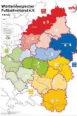  ??  ?? Geht es nach der Kommission Verbandsst­ruktur, gibt es in absehbarer Zeit nur noch zwölf Bezirke im WFVVerband­sgebiet.
