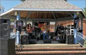  ?? TAWANA ROBERTS– THE NEWS-HERALD ?? Shadow of Doubt, a Tom Petty Tribute band, performed July 15 at Eastlake Music Festival.