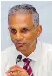  ??  ?? Prof. Kumara Mendis