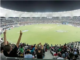  ?? Supplied photo ?? The Dubai Internatio­nal Cricket Stadium will host some of the IPl matches. —