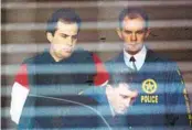  ?? JOHN BAZEMORE AP FILE ?? Eric Rudolph (left) was convicted for a series of bombings, including the 1996 Atlanta Olympics.