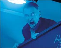  ??  ?? Robert Carlyle revisits the bottomless rage of pyscho Begbie in T2