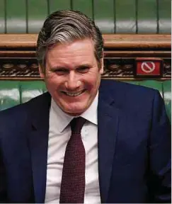  ?? Foto: AFP ?? Labour-Chef Keir Starmer schafft es nicht, frischen Wind in seine Partei zu bringen.