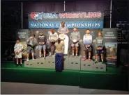  ?? SUBMITTED PHOTO ?? GA’s Chris Kim took fifth place at Junior Nationals.