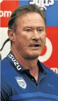  ??  ?? Blue Bulls president Willem Strauss has reason to be optimistic.