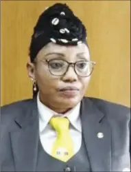  ?? ?? Zec chairperso­n Priscilla Chigumba