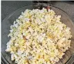  ??  ?? Heather Bishop @heather_ bishop67 Savoury popcorn with butter, garlic, cayenne and paprika