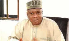  ??  ?? Senate President Bukola Saraki