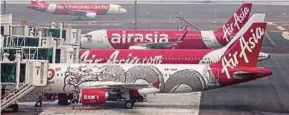  ?? BLOOMBERG PIC ?? AirAsia currently operates one route from Kuala Lumpur into Da Nang, with a total of seven weekly flights.