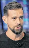  ?? REUTERS FILE ?? Jack Dorsey, CEO of Square and CEO of Twitter.