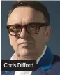  ??  ?? Chris Difford