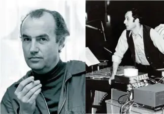  ??  ?? Da sinistra, Luigi Nono, Steve Reich e Terry Riley