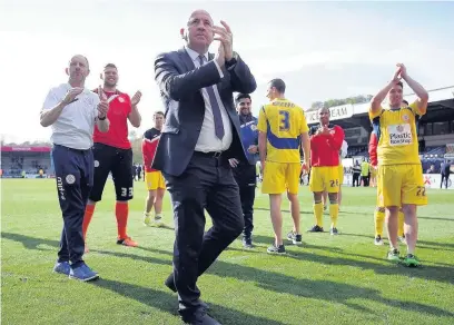  ?? Andrew Matthews ?? Accrington Stanley manager John Coleman