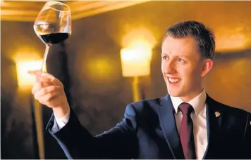  ??  ?? Head sommelier Dan Davies will be sharing his expertise at Llangollen Food Festival