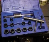  ??  ?? The best brake piston removal tool set I have come across.