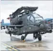  ??  ?? Helikopter AH-64 Apache