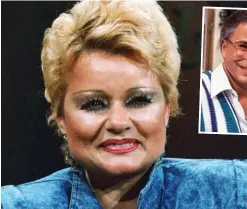  ??  ?? Charismati­c: Tammy, inset, with her husband Jim Bakker