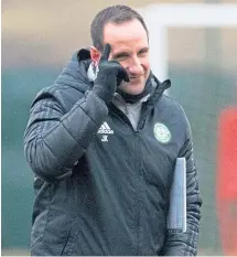  ??  ?? John Kennedy is in temporary charge at Celtic Park.