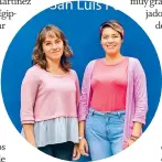  ??  ?? Ángela Castro Jiménez y Lucía de Jesús Martínez Torres.