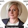  ?? ?? Tina Hughes from Yorkshire Building Society