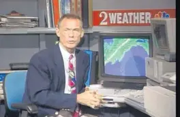  ?? WESH ?? Longtime WESH-Channel 2 meteorolog­ist and reporter Marty Stebbins died at age 81.