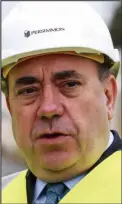  ??  ?? Row: Alex Salmond yesterday