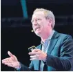  ?? ANTHONY KWAN/BLOOMBERG NEWS FILE PHOTO ?? Microsoft’s Brad Smith challenges the notion firms could regulate themselves alone.