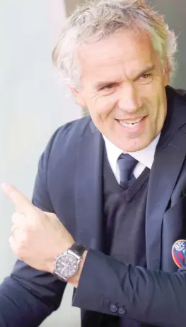  ??  ?? Roberto Donadoni, 52 anni, bergamasco, è arrivato a Bologna soltanto giovedì