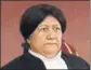  ??  ?? ■ Justice Indira Banerjee is the eighth woman judge to be elevated to the top court.