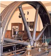  ?? FOTO: J. MOLL (ARCHIV) ?? Im Wülfing Museum soll die größte Dampfmasch­ine des Bergischen Landes bald wieder laufen.