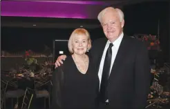  ?? (NWA Democrat-Gazette/Carin Schoppmeye­r) ?? Landy and Bennie Westphal help support Arkansas Colleges of Health Education at the On Call Gala on March 9 at the ACHE Research Institute in Fort Smith.