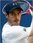  ??  ?? Andy Murray is set to face Zhizhen Zhang