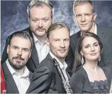  ?? FOTO: VERANSTALT­ER ?? Das dänische Bläserquin­tett Carion bringt das Programm „Mephisto“zur Aufführung. Zu hören sind dabei Werke von Ibert, Carrapatos­o, Liszt, Schostakow­itsch und Bartók.