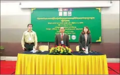  ?? MINISTRY OF ENVIRONMEN­T ?? Twenty-six representa­tives hold a workshop to discuss and set up plans for the training on Tuesday and Wednesday last week in Phnom Penh.