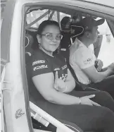  ?? /TOMÁS BAÑOS ?? Karla Ramírez será copiloto del equipo oaxaqueño