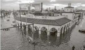  ?? Brett Duke / Nola.com / Times Picayune via Associated Press ?? After experienci­ng flooding earlier this month, residents of New Orleans are nervous thanks to a stormy forecast and malfunctio­ning pumping stations.