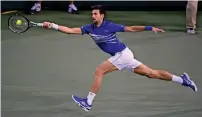 ?? AP ?? Novak Djokovic is starting his clay-court season this week. —