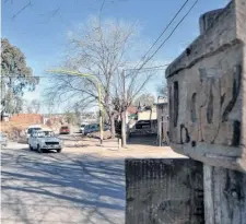  ?? PABLO PRESTI-LA NUEVA. ?? La esquina de Laudelino Cruz y Fortaleza Protectora, donde Miguel Angel Velazco recibió un escopetazo.