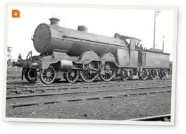  ?? MIKE MORANT COLLECTION ?? 4: The easiest way to tell an ‘H1’ from an ‘H2’ LBSCR ‘Atlantic’ – the running plate drops down between the cylinders and the driving wheels. No. 2041 Peverill Point was withdrawn in March 1944 and was finally scrapped at the EX-RAF depot at Dinton in July 1948.