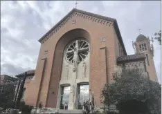  ?? AP PHOTO/LEA SKENE ?? The St. Benedict Church is shown in southwest Baltimore, on Monday.