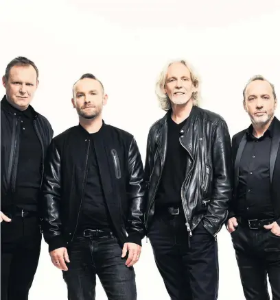  ??  ?? Headliners Wet Wet Wet will close Rewind Festival at Scone Palace on the Sunday evening