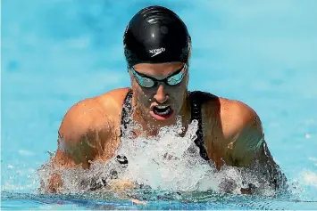  ?? HANNAH PETERS/GETTY IMAGES ?? Kiwi para-swimming super star Sophie Pascoe is targeting more glory in the pool at the 2020 Tokyo Games.