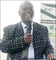  ?? ?? ELGA Director in the Ministry of Housing and Urban Developmen­t Gordon Mbuli.