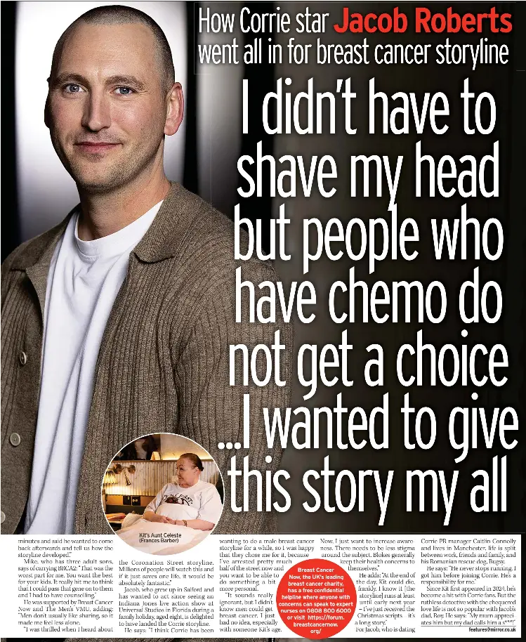 I didn’t have to shave my head but people who have chemo do not get a ...