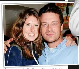  ??  ?? Cutting remarks: Chef Marco Pierre White hit out at Jamie Oliver, above with his wife Jools