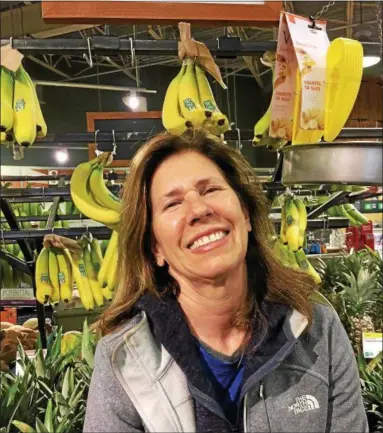  ?? SUBMITTED PHOTO ?? Plymouth Meeting’s Marie Cooney supplement­s her family’s grocery purchases with food she forages in her backyard and beyond.