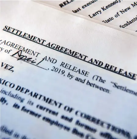  ?? EDDIE MOORE/JOURNAL ?? A bill on state settlement transparen­cy will be considered again at this year’s legislativ­e session.