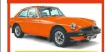  ??  ?? No 8: THE MGB ‘ RUBBER BUMPER’