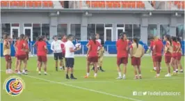  ?? FACEBOOK DE FEDEFUTBOL ?? La Tricolor cuenta las horas para el choque.